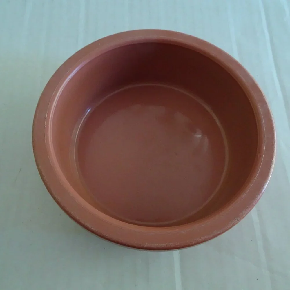 Bowl - Heavyweight Dish - Small - 5 3/4 inches Diameter - Brown - Multiple Uses
